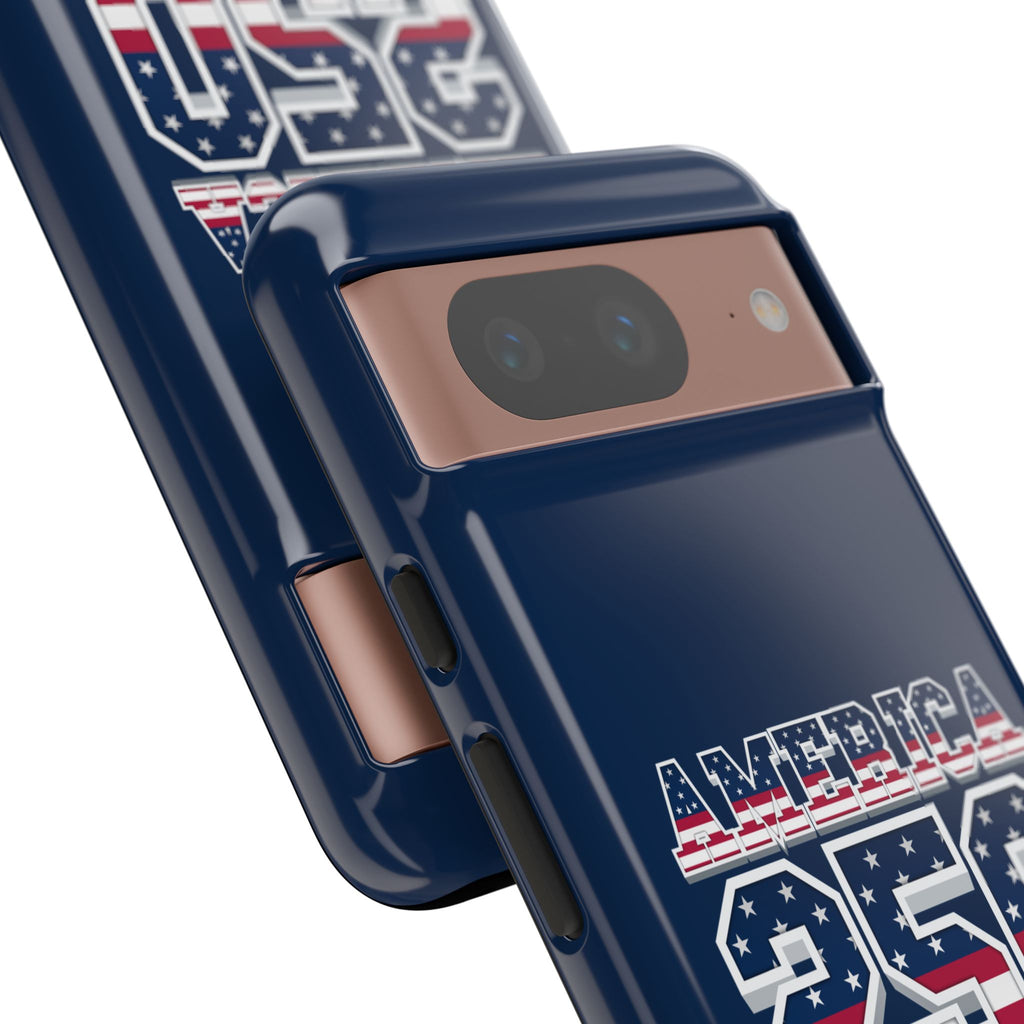 America 250 Phone Case — Patriotic USA Flag Design