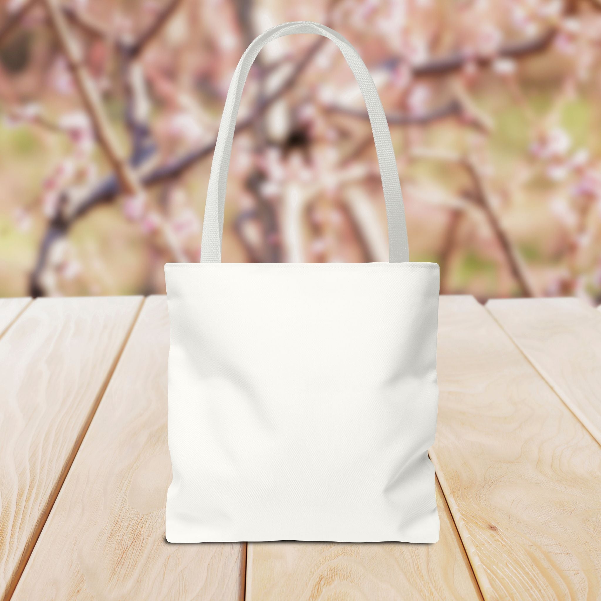 Mahjong Tiles Tote Bag — Zen Mahjong Design with Chinese Characters