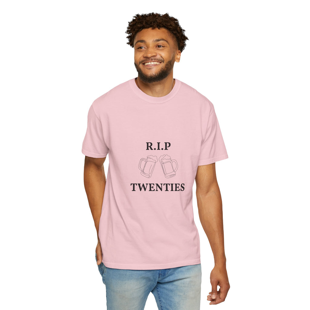 R.I.P. Twenties T-Shirt — Funny 30th Birthday Retro Tee