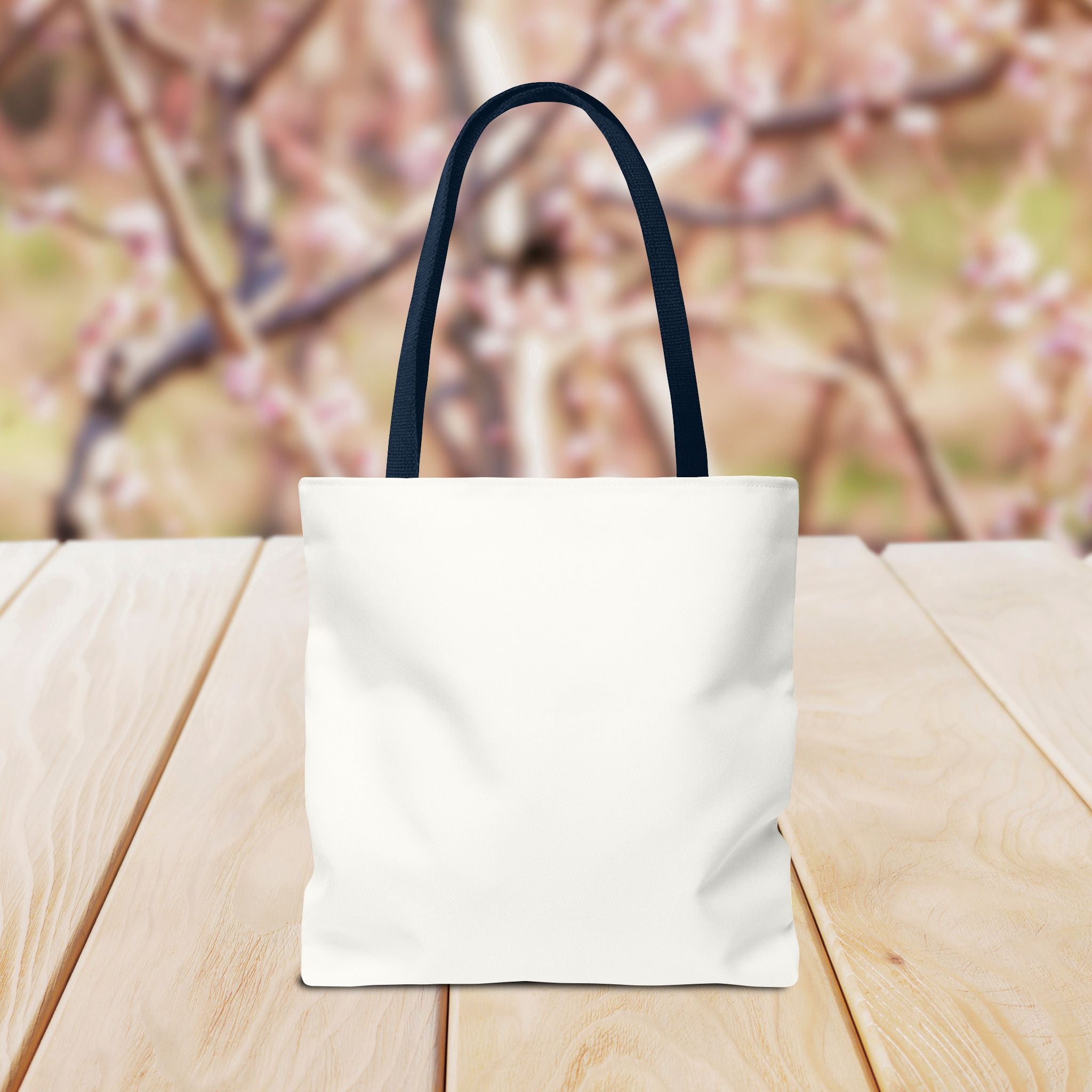 Mahjong Tiles Tote Bag — Zen Mahjong Design with Chinese Characters