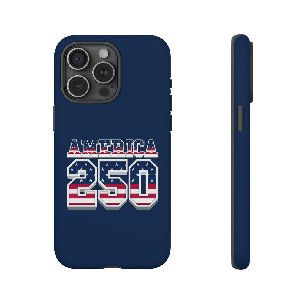 America 250 Phone Case — Patriotic USA Flag Design