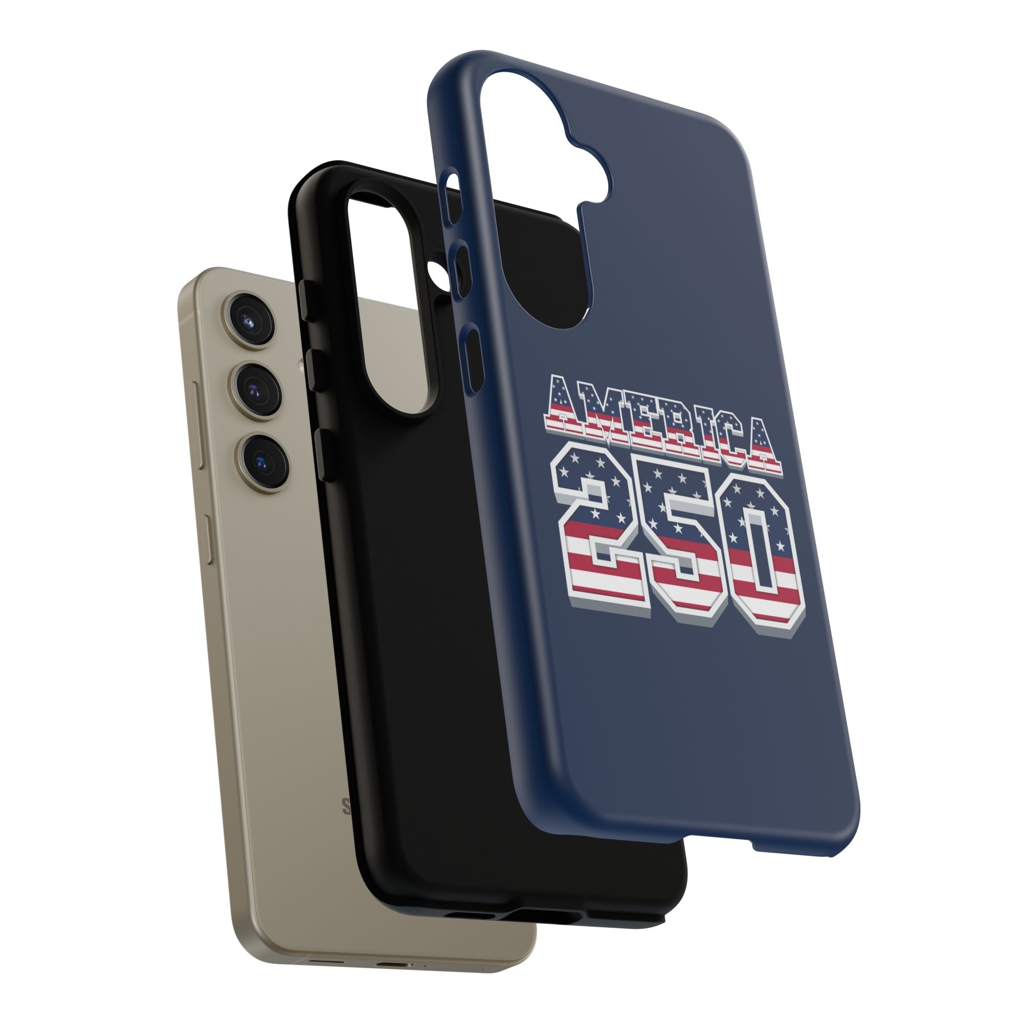 America 250 Phone Case — Patriotic USA Flag Design