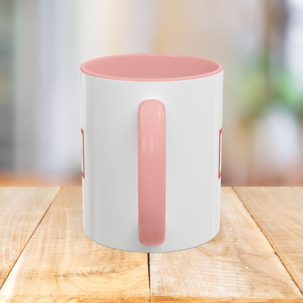 Diligence Is the Mother of Good Fortune Coffee Mug — Red Seal Characters
