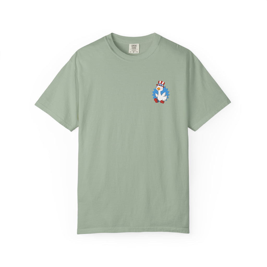 Blue Patriot Duck Graphic Tee