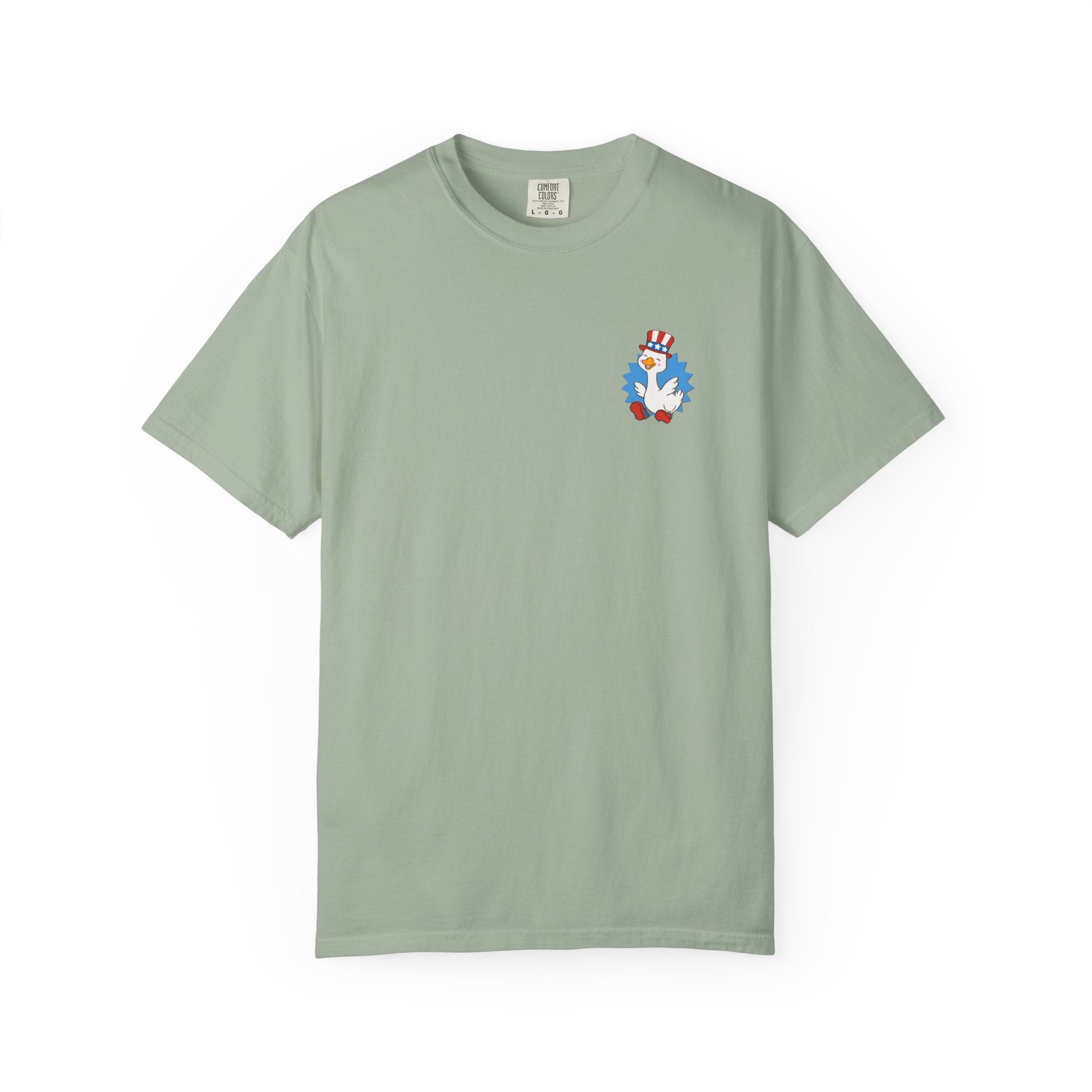Blue Patriot Duck Graphic Tee