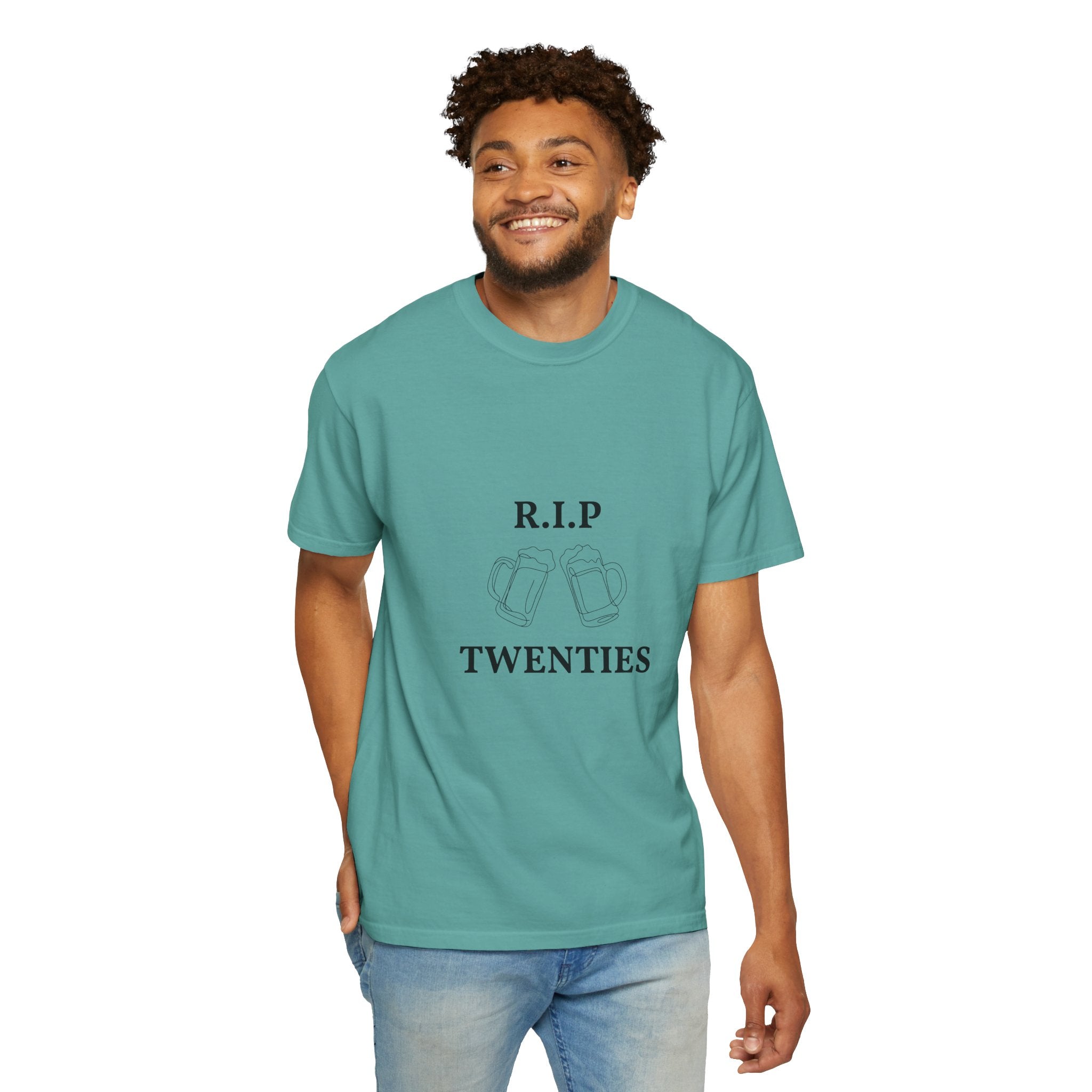 R.I.P. Twenties T-Shirt — Funny 30th Birthday Retro Tee