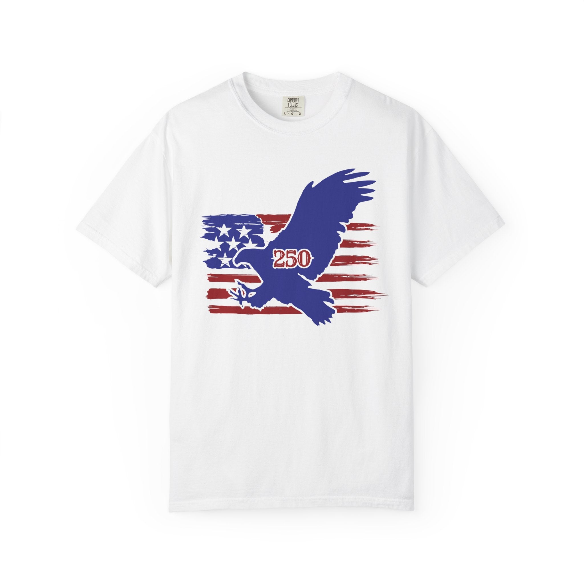 250th Anniversary Eagle T-Shirt with American Flag