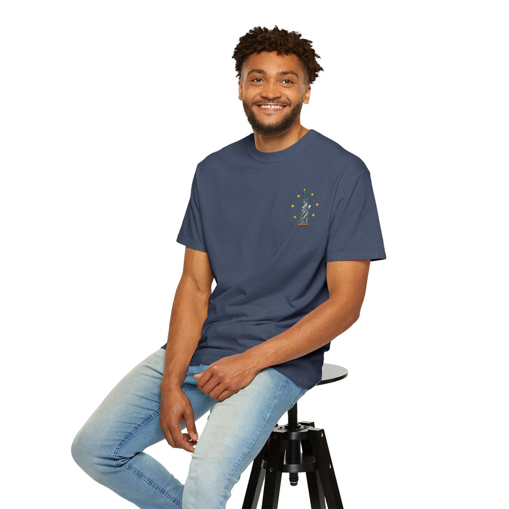 Give me Liberty - Embroidered T-Shirt
