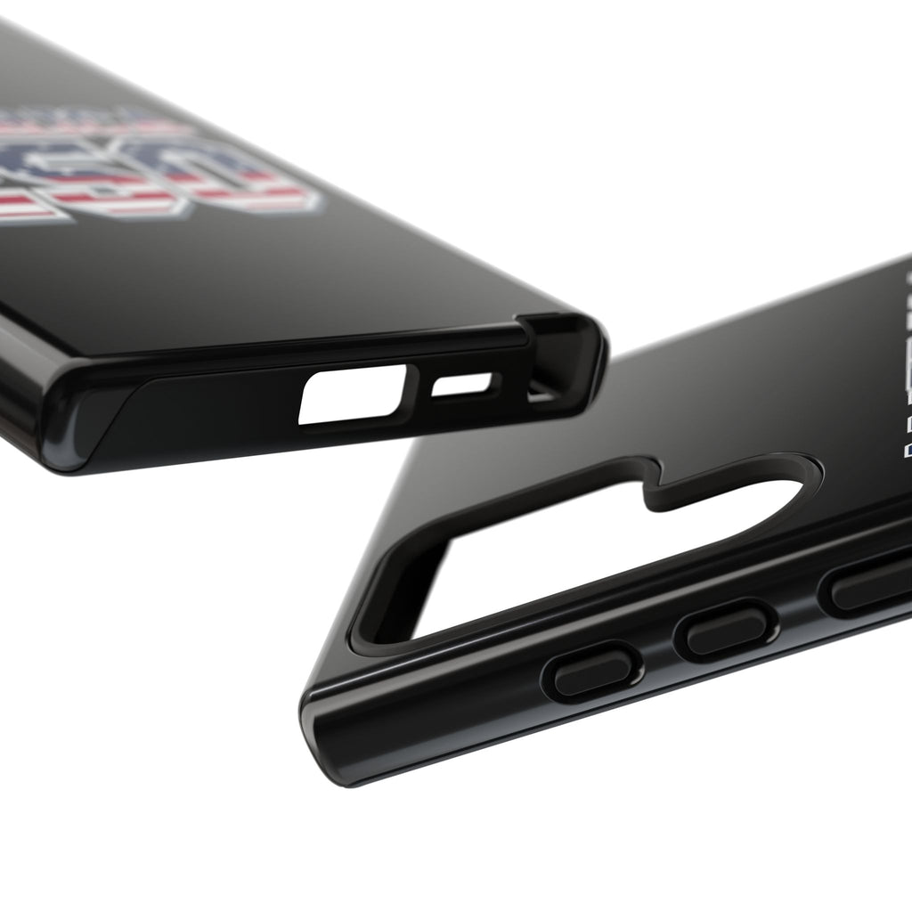 BLACK America250 Phone Case — Patriotic USA Flag Design