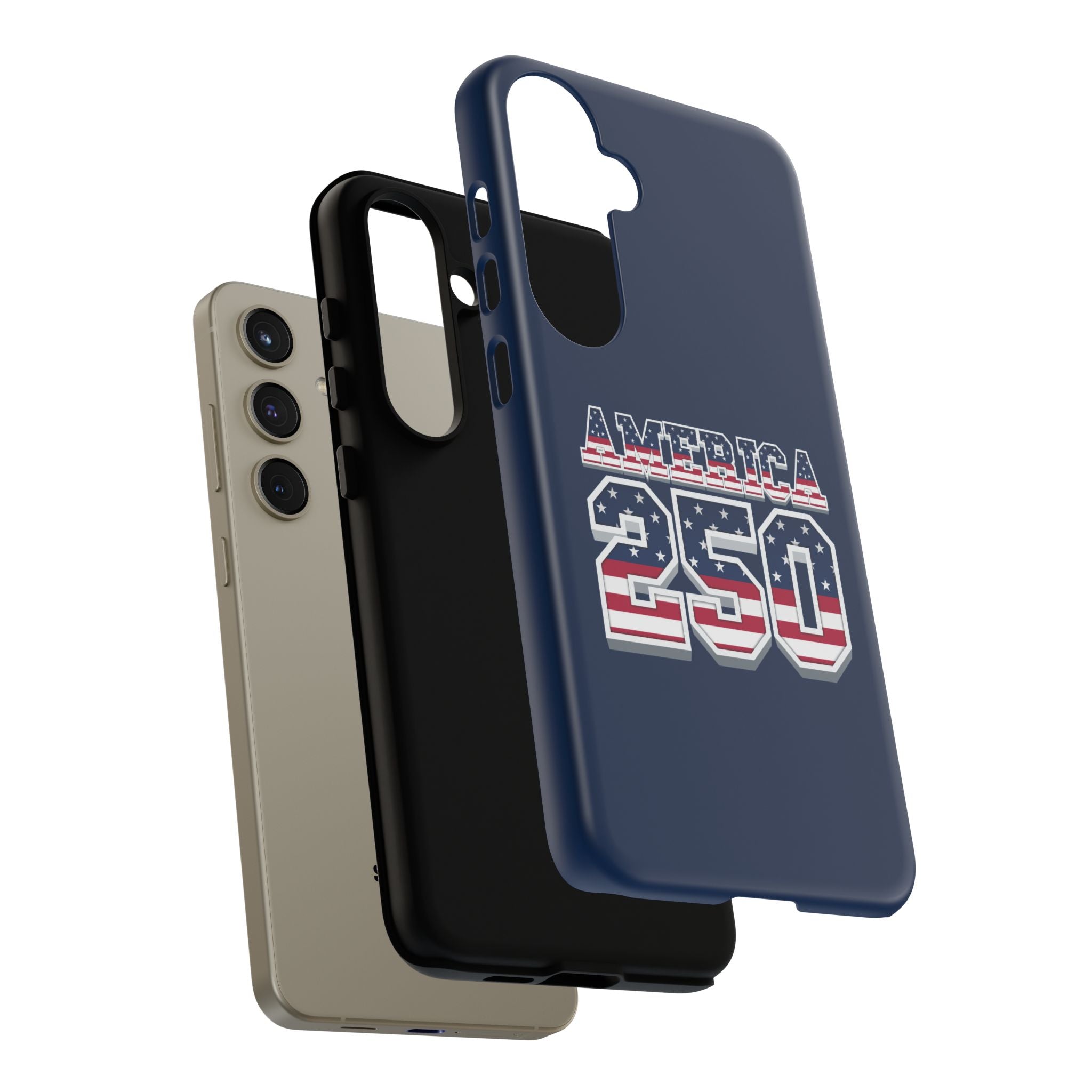 America 250 Phone Case — Patriotic USA Flag Design