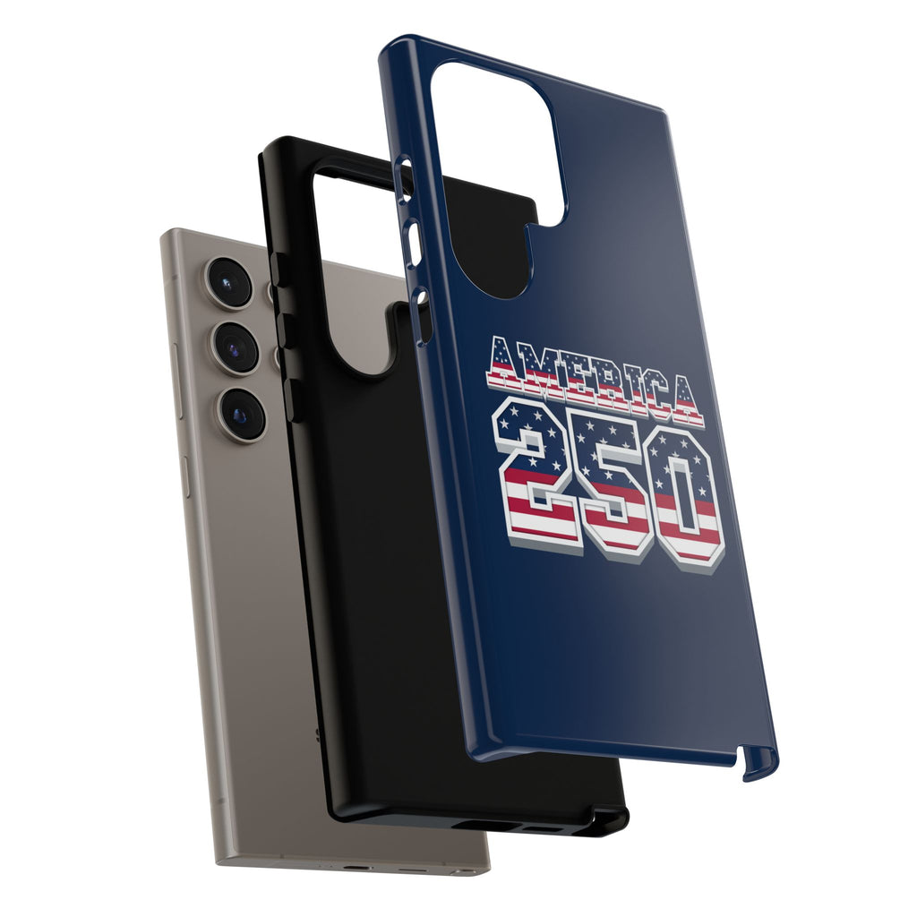 America 250 Phone Case — Patriotic USA Flag Design