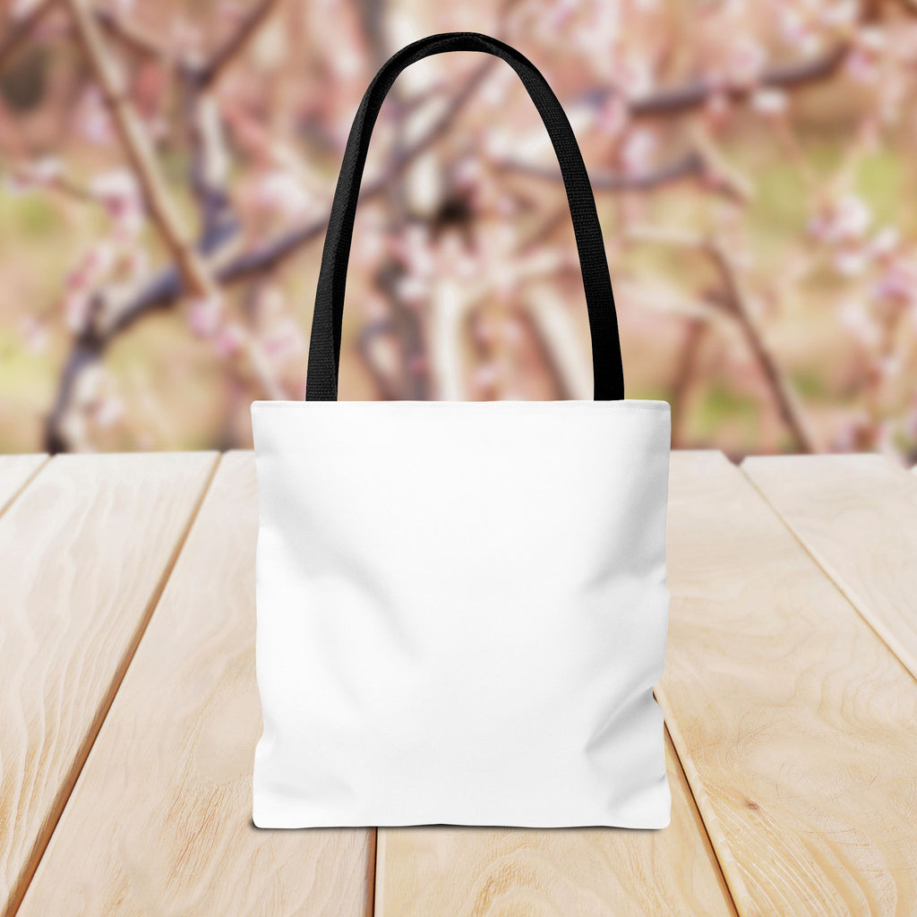 Mahjong Tote Bag — Vintage Green Mahjong Tile Design