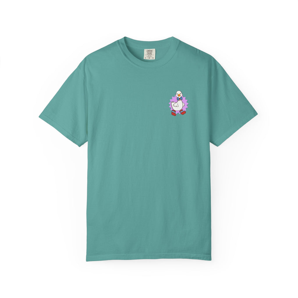 Lilac Patriot Duck Graphic Tee