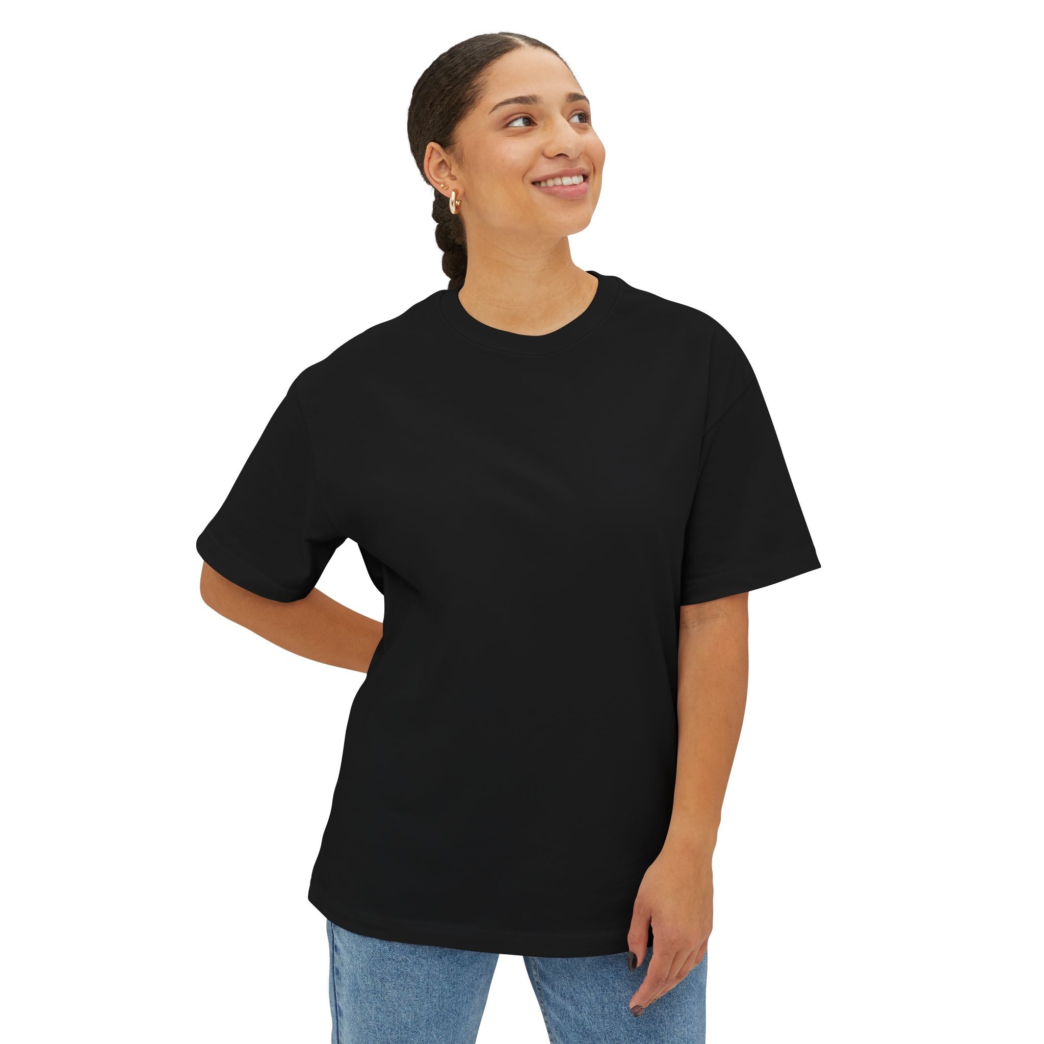 Mahjong Wave Graphic Tee with Back Graphic — Retro Sun Mahjong Tiles Oversized T-Shirt