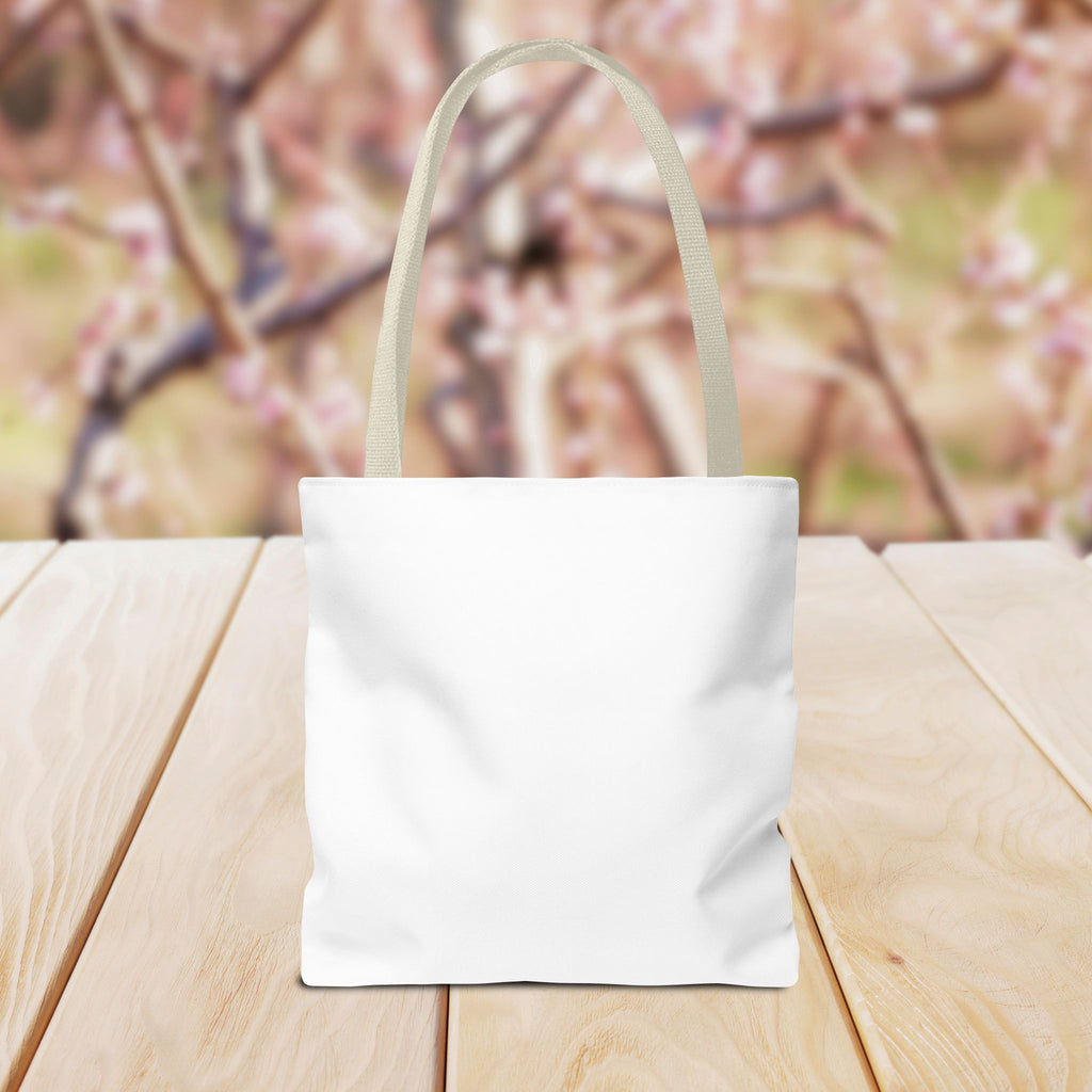 Mahjong Tote Bag — Vintage Green Mahjong Tile Design