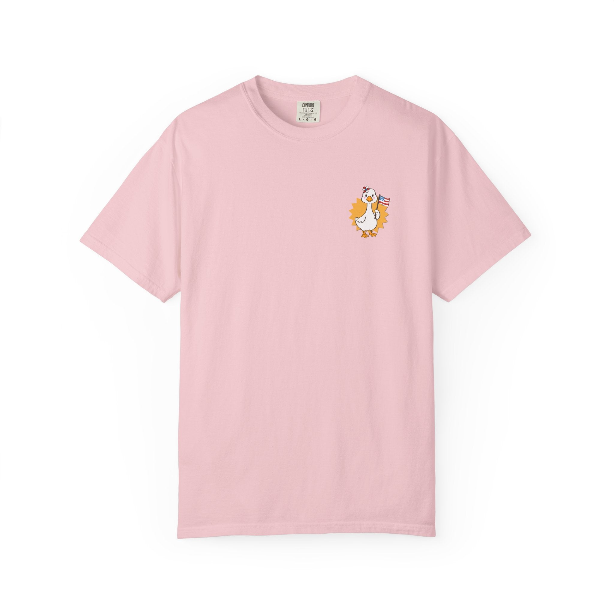 Yellow Patriot Duck Graphic Tee