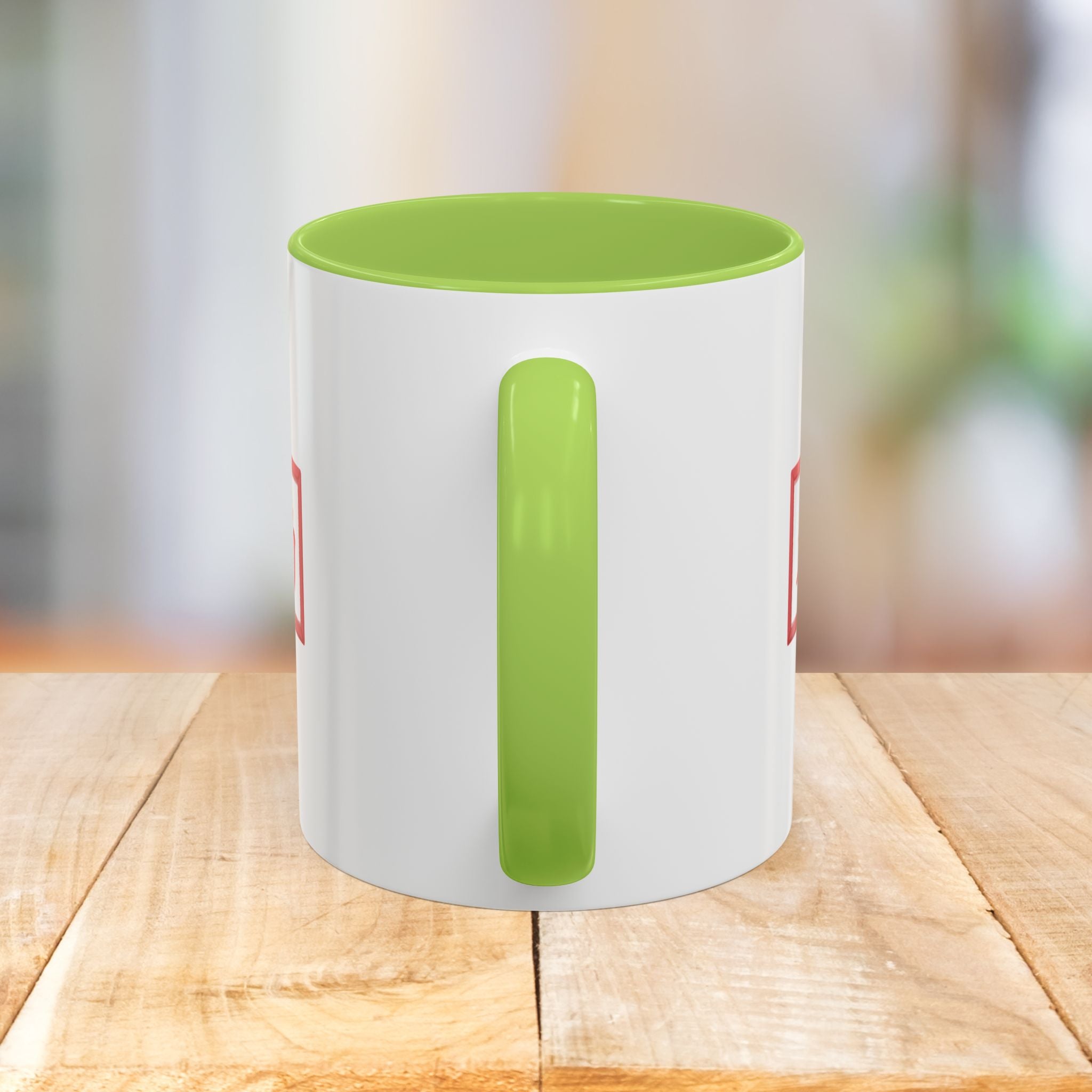 Diligence Is the Mother of Good Fortune Coffee Mug — Red Seal Characters
