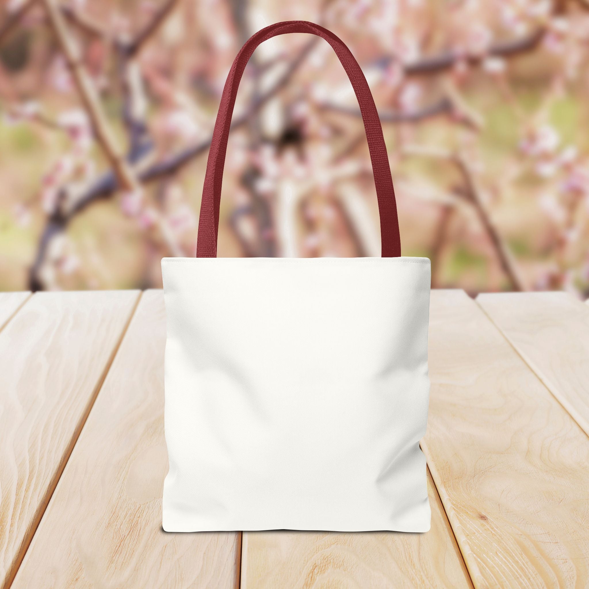 Mahjong Tiles Tote Bag — Zen Mahjong Design with Chinese Characters