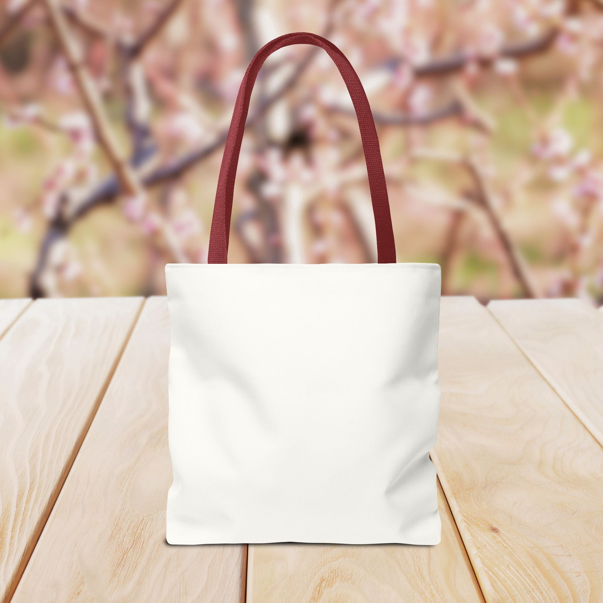 Mahjong Tiles Tote Bag — Zen Mahjong Design with Chinese Characters