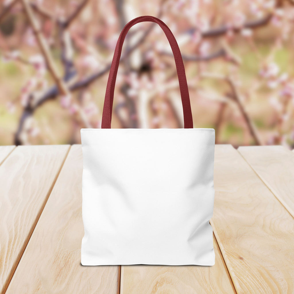 Mahjong Tote Bag — Vintage Green Mahjong Tile Design