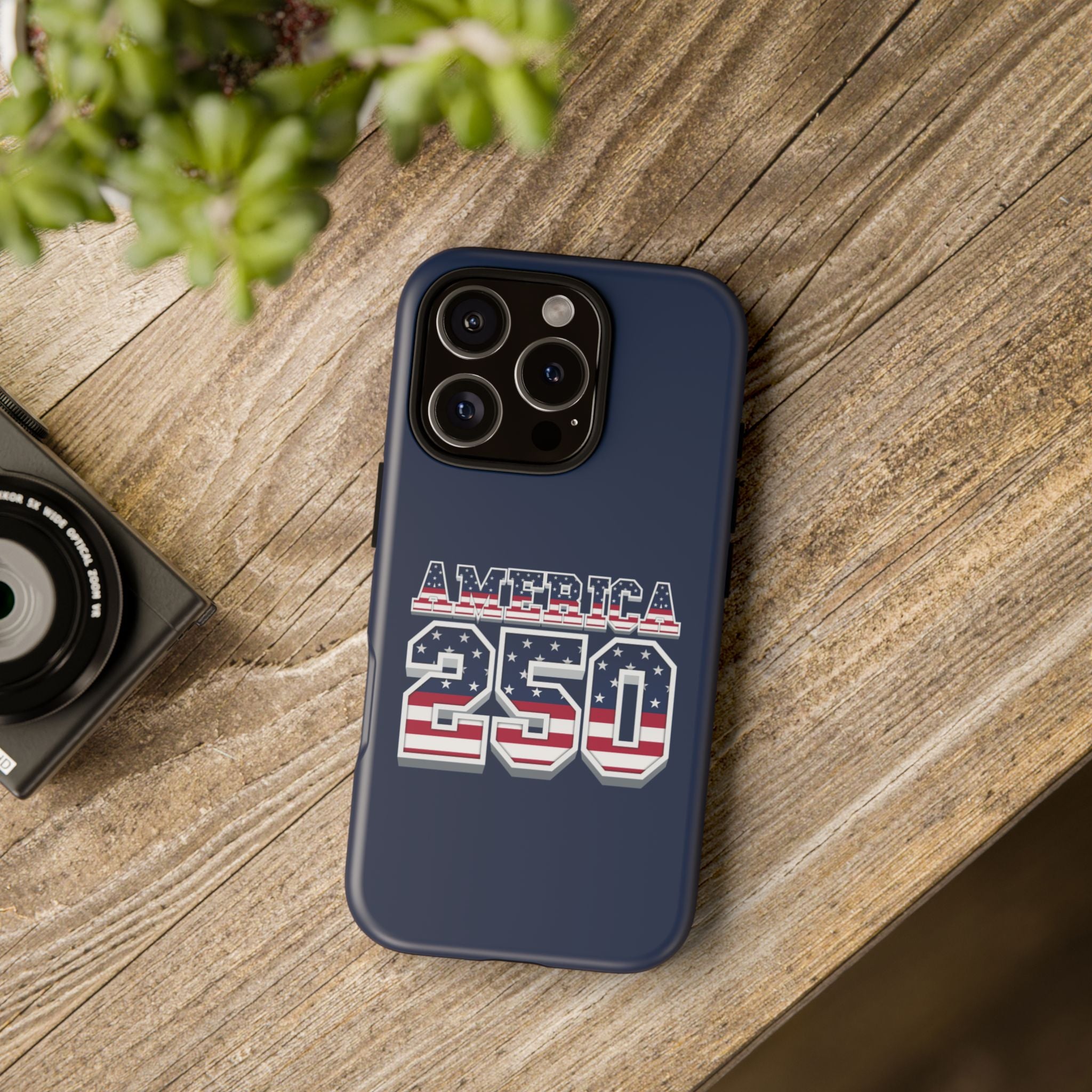 America 250 Phone Case — Patriotic USA Flag Design