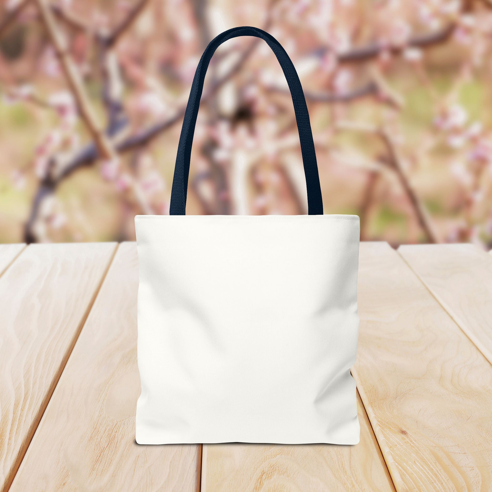 Mahjong Tiles Tote Bag — Zen Mahjong Design with Chinese Characters