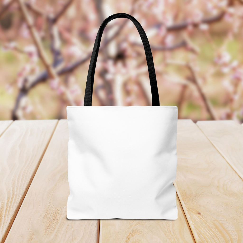 Mahjong Tote Bag — Vintage Green Mahjong Tile Design
