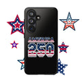BLACK America250 Phone Case — Patriotic USA Flag Design