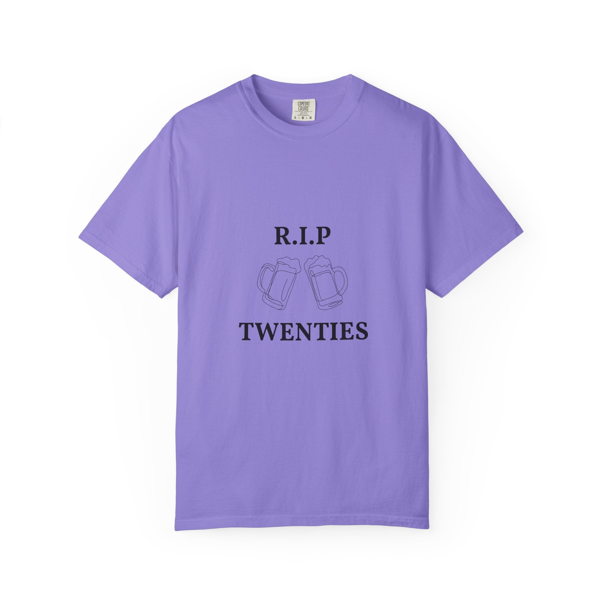 R.I.P. Twenties T-Shirt — Funny 30th Birthday Retro Tee
