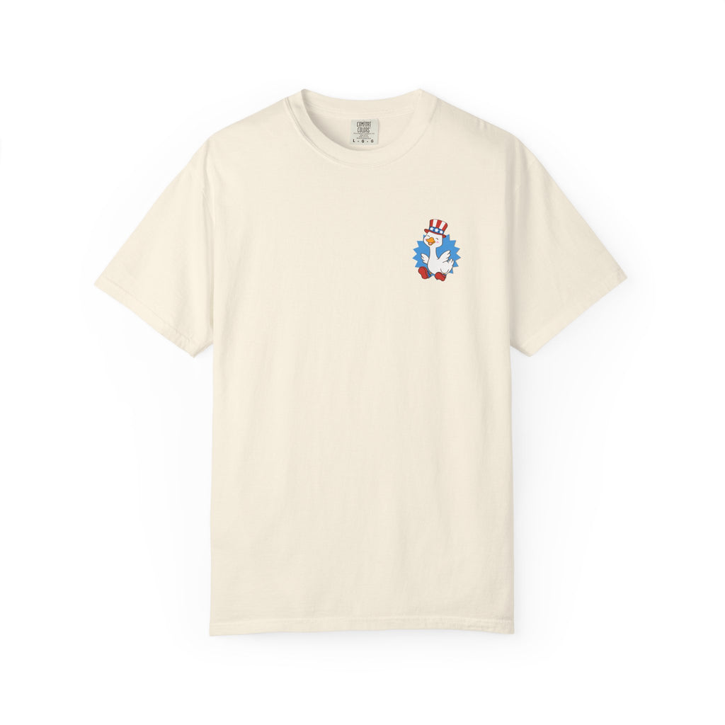 Blue Patriot Duck Graphic Tee