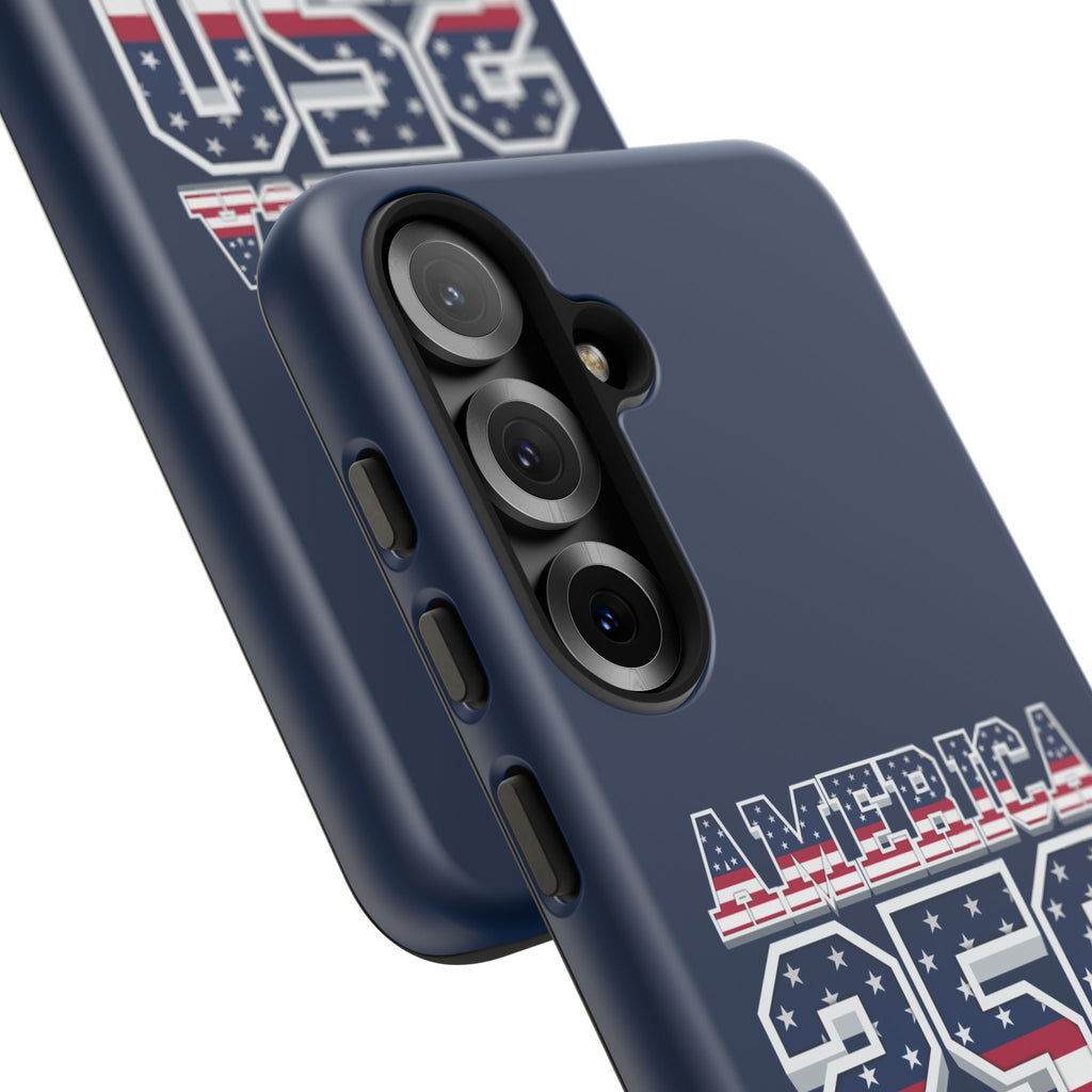 America 250 Phone Case — Patriotic USA Flag Design