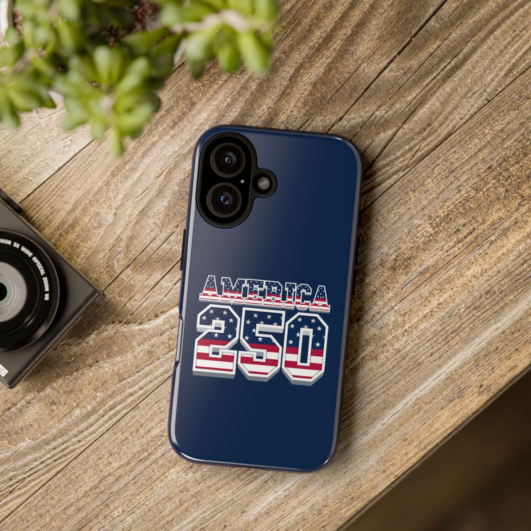 America 250 Phone Case — Patriotic USA Flag Design