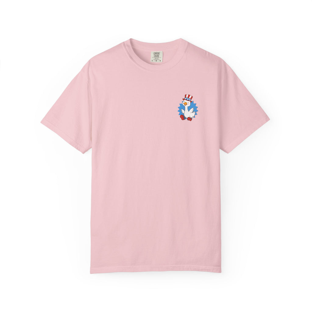 Blue Patriot Duck Graphic Tee