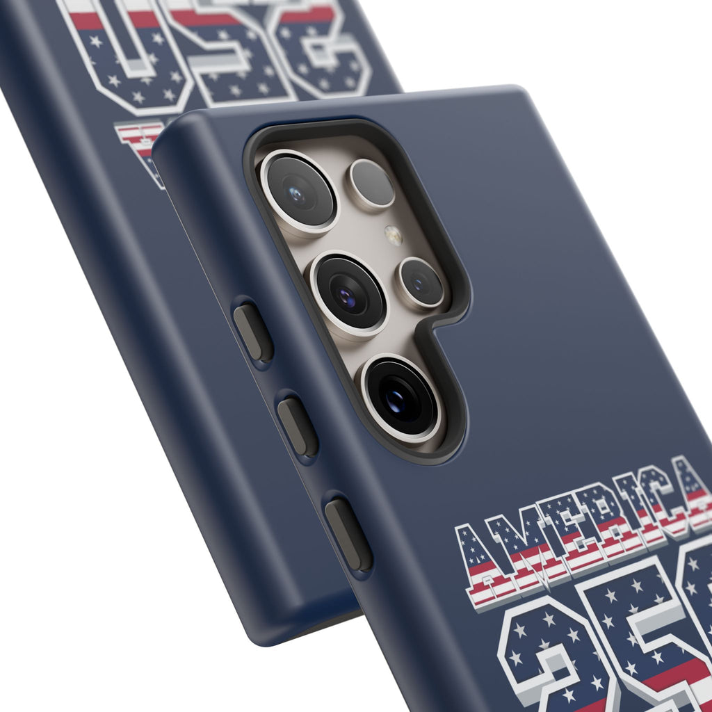 America 250 Phone Case — Patriotic USA Flag Design