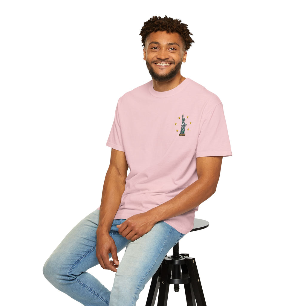 Give me Liberty - Embroidered T-Shirt