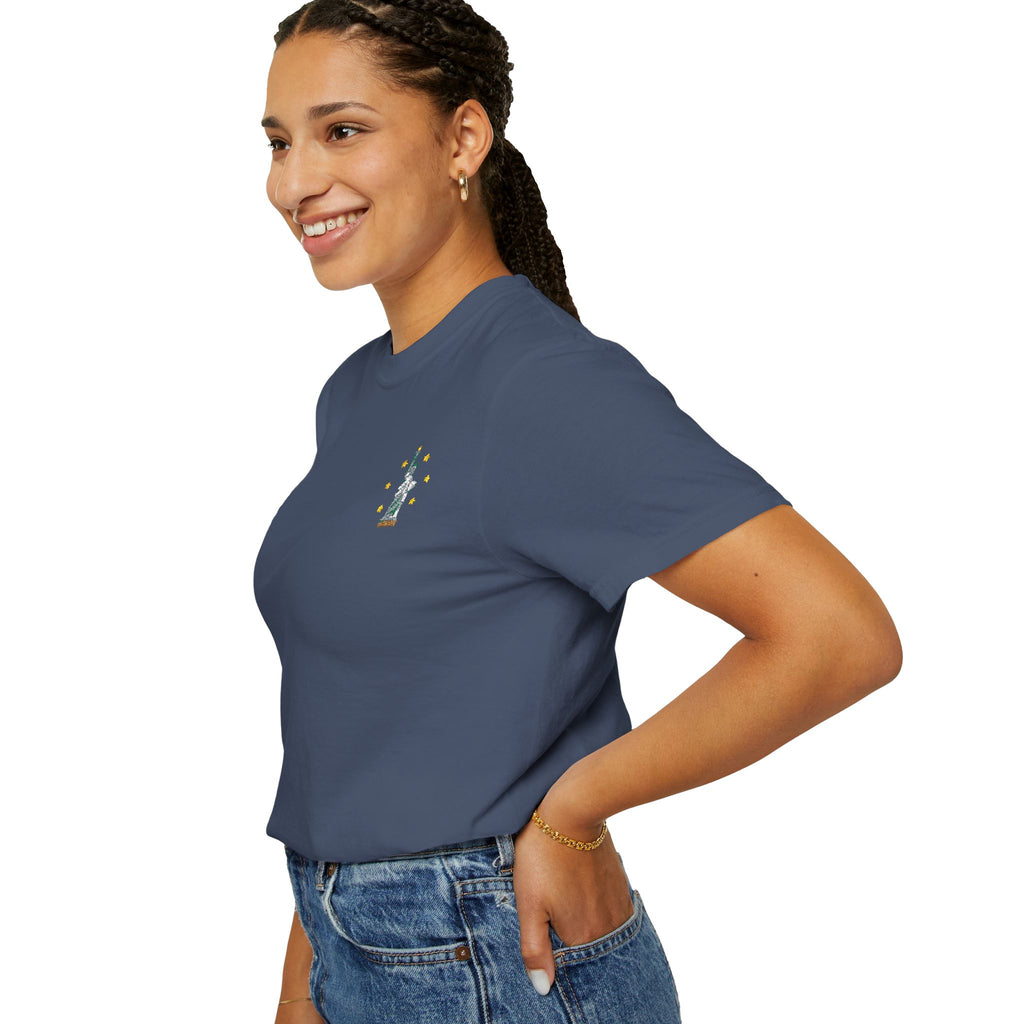 Give me Liberty - Embroidered T-Shirt