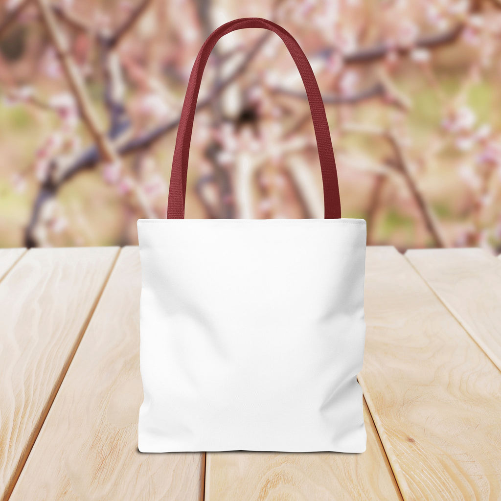 Mahjong Tote Bag — Vintage Green Mahjong Tile Design