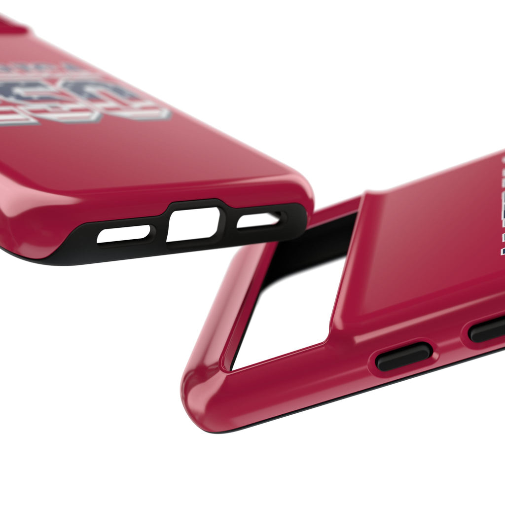 RED America250 Phone Case — Patriotic USA Flag Design
