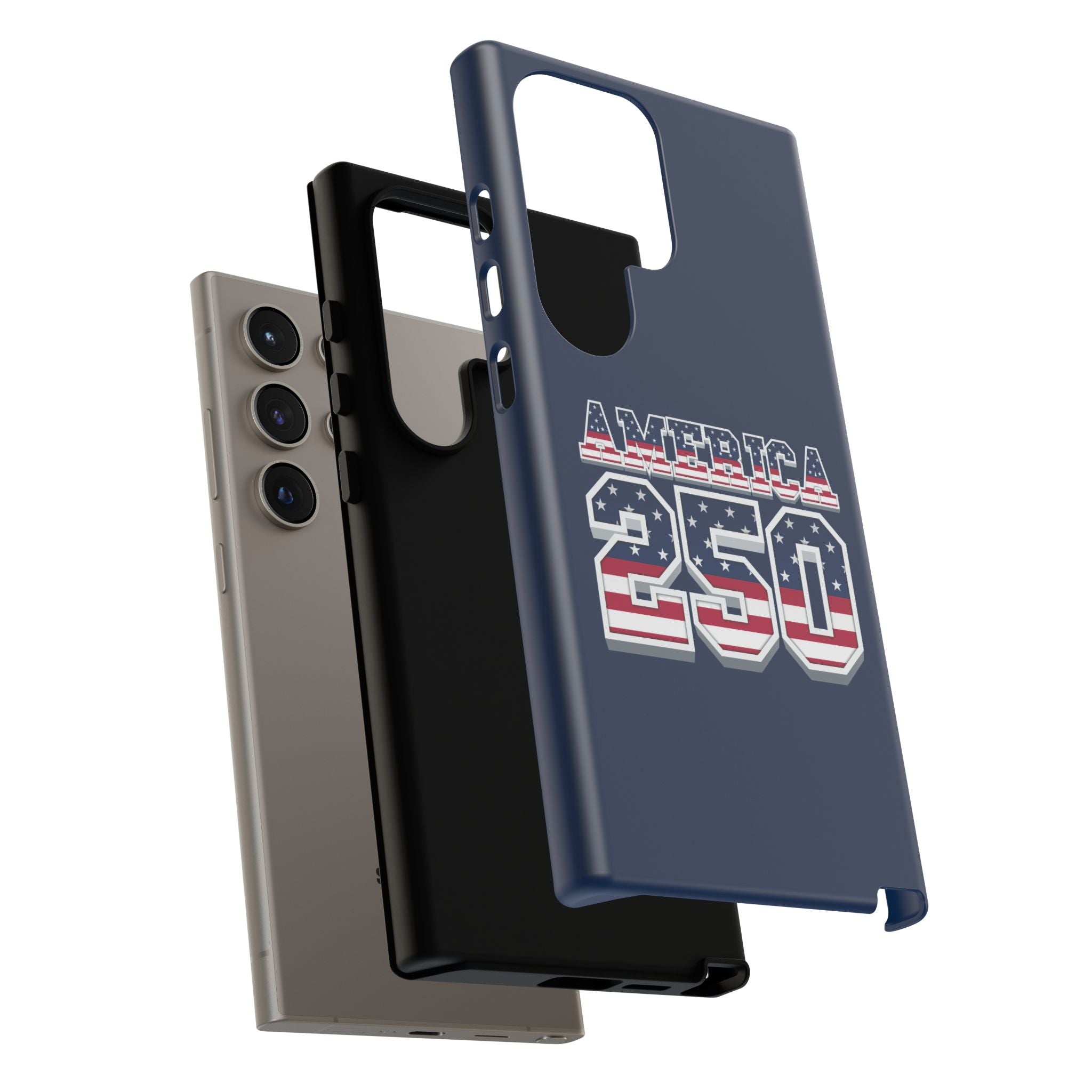 America 250 Phone Case — Patriotic USA Flag Design