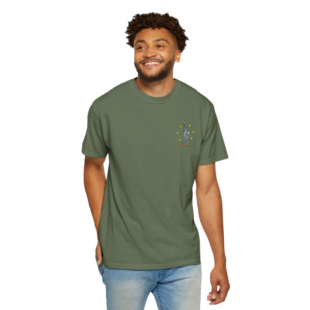 Give me Liberty - Embroidered T-Shirt