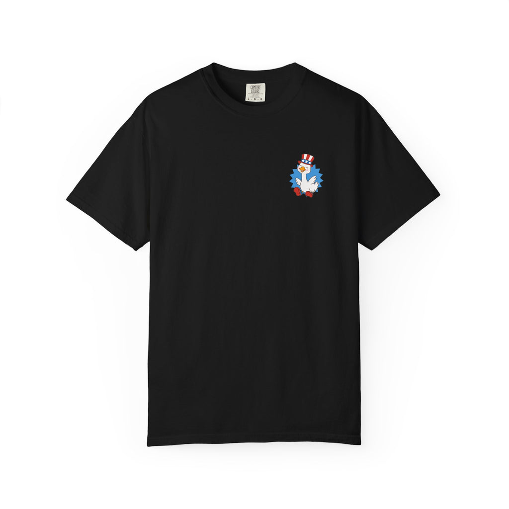 Blue Patriot Duck Graphic Tee
