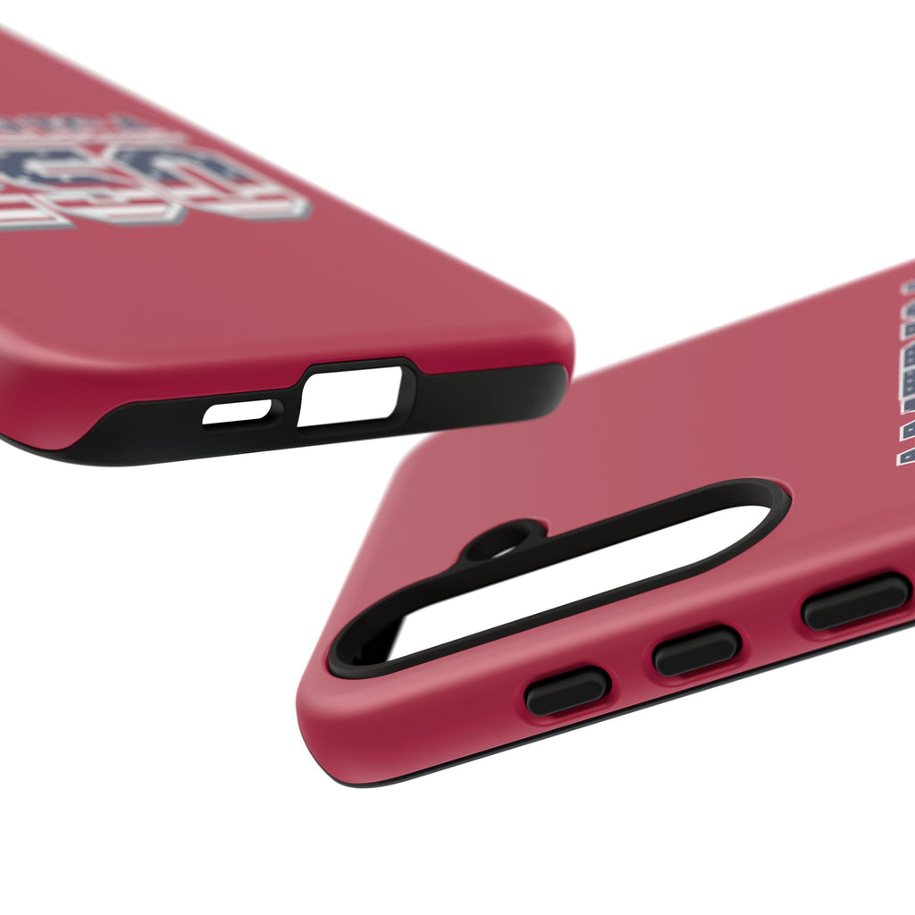 RED America250 Phone Case — Patriotic USA Flag Design