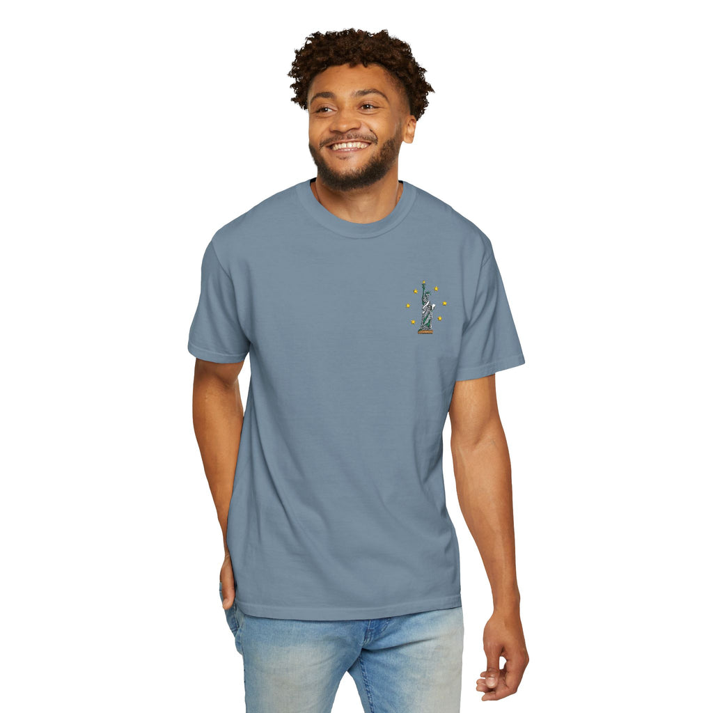 Give me Liberty - Embroidered T-Shirt