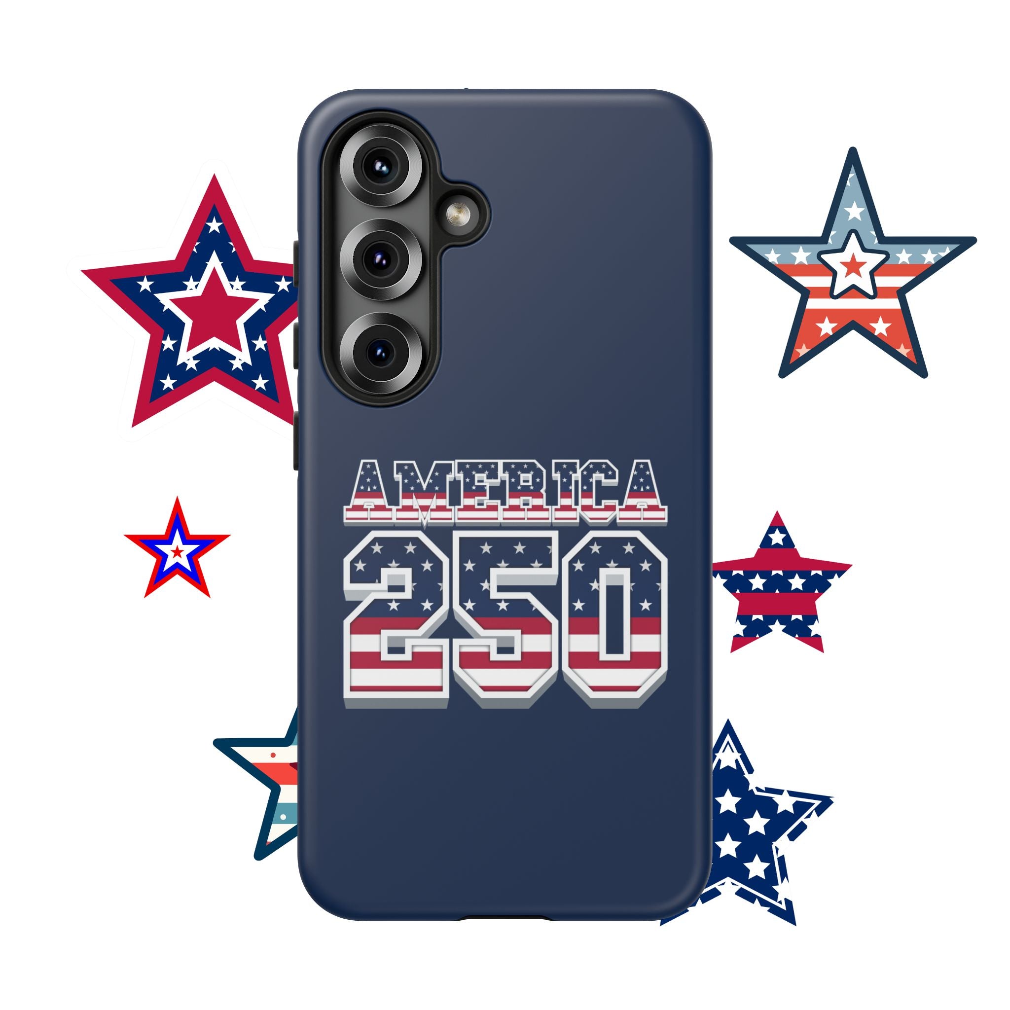 America 250 Phone Case — Patriotic USA Flag Design