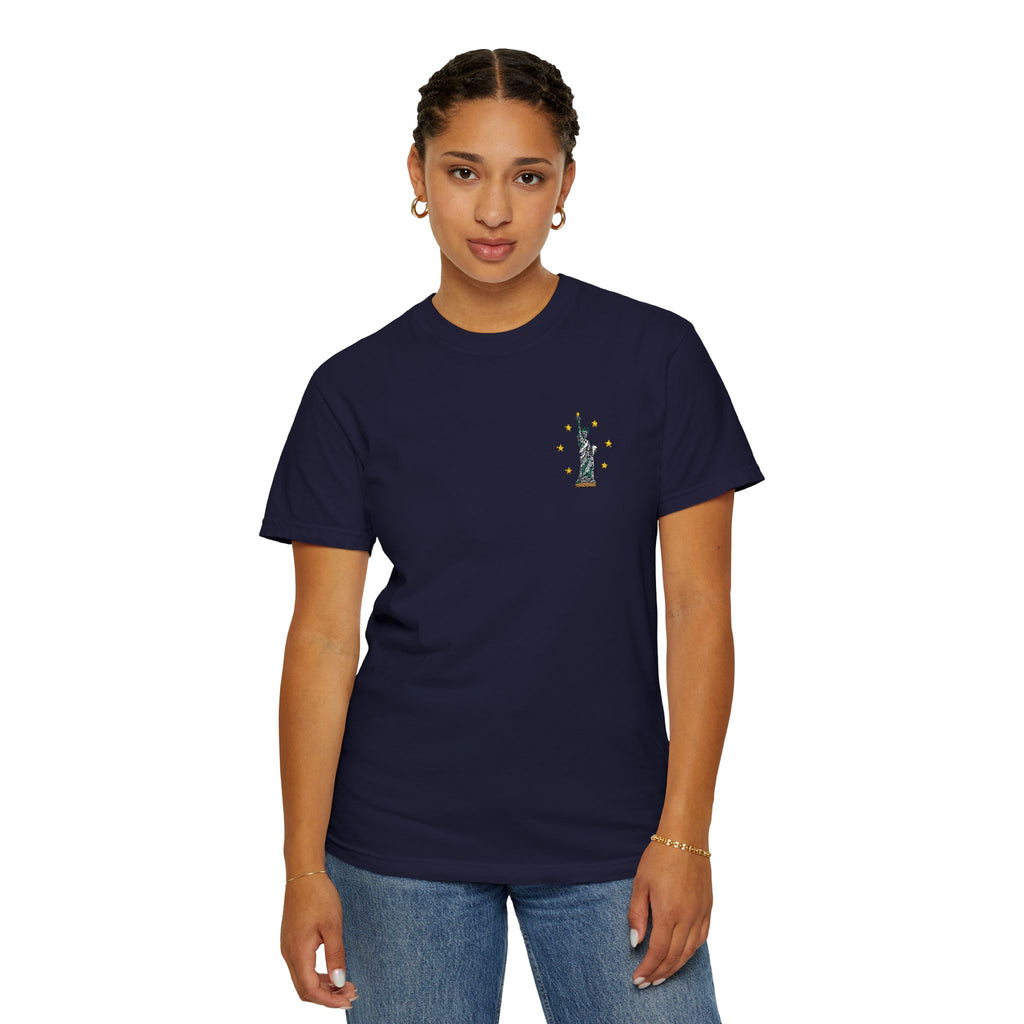 Give me Liberty - Embroidered T-Shirt