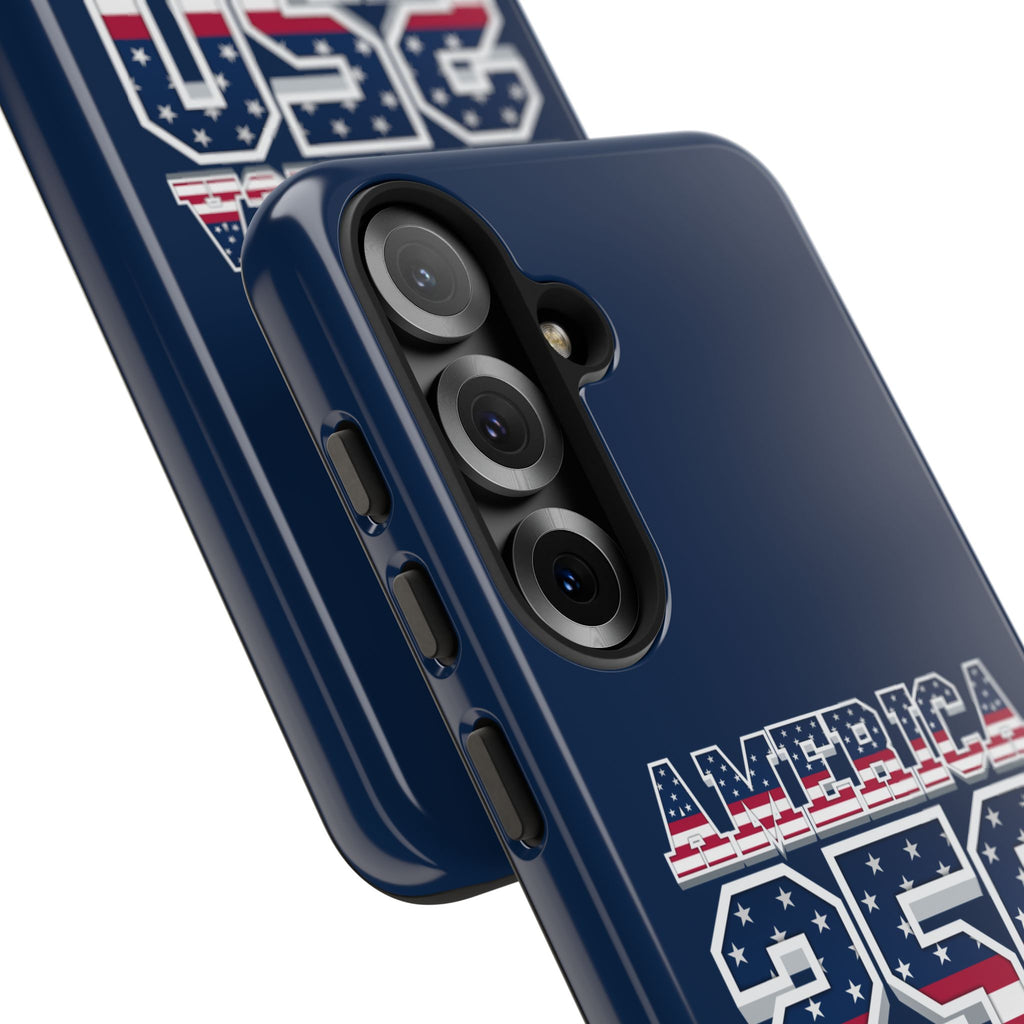 America 250 Phone Case — Patriotic USA Flag Design