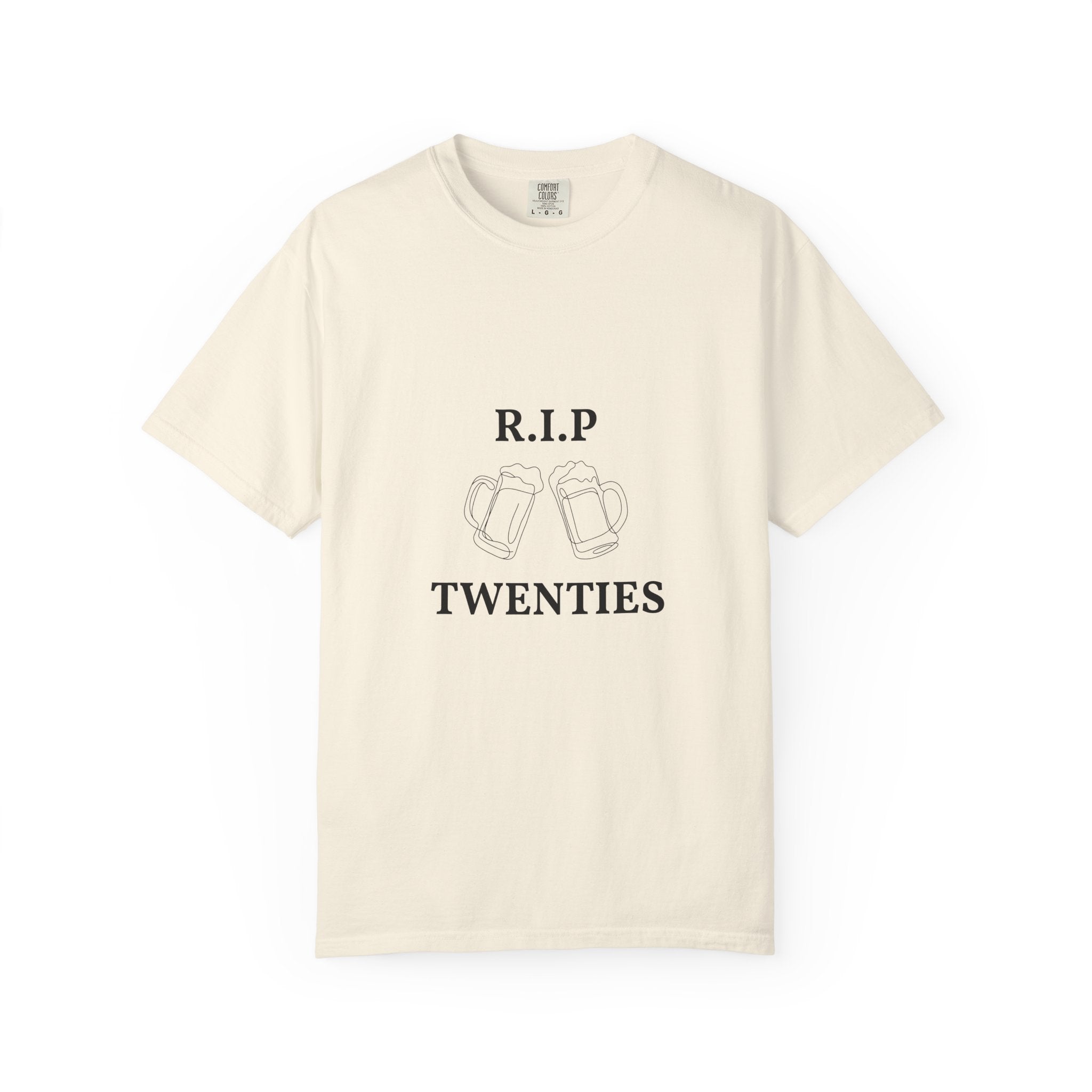 R.I.P. Twenties T-Shirt — Funny 30th Birthday Retro Tee