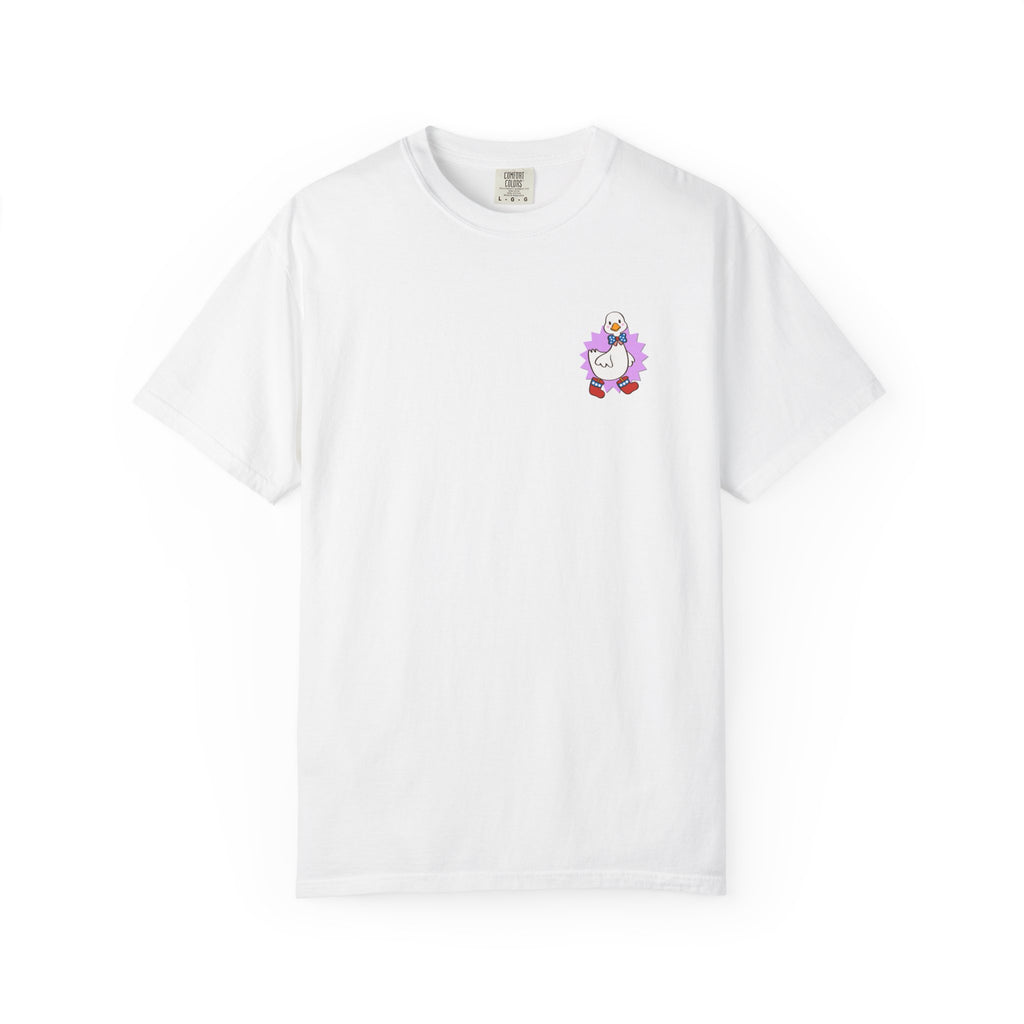 Lilac Patriot Duck Graphic Tee