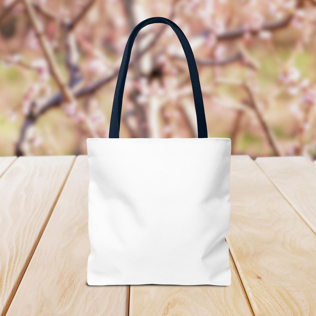 Mahjong Tote Bag — Vintage Green Mahjong Tile Design