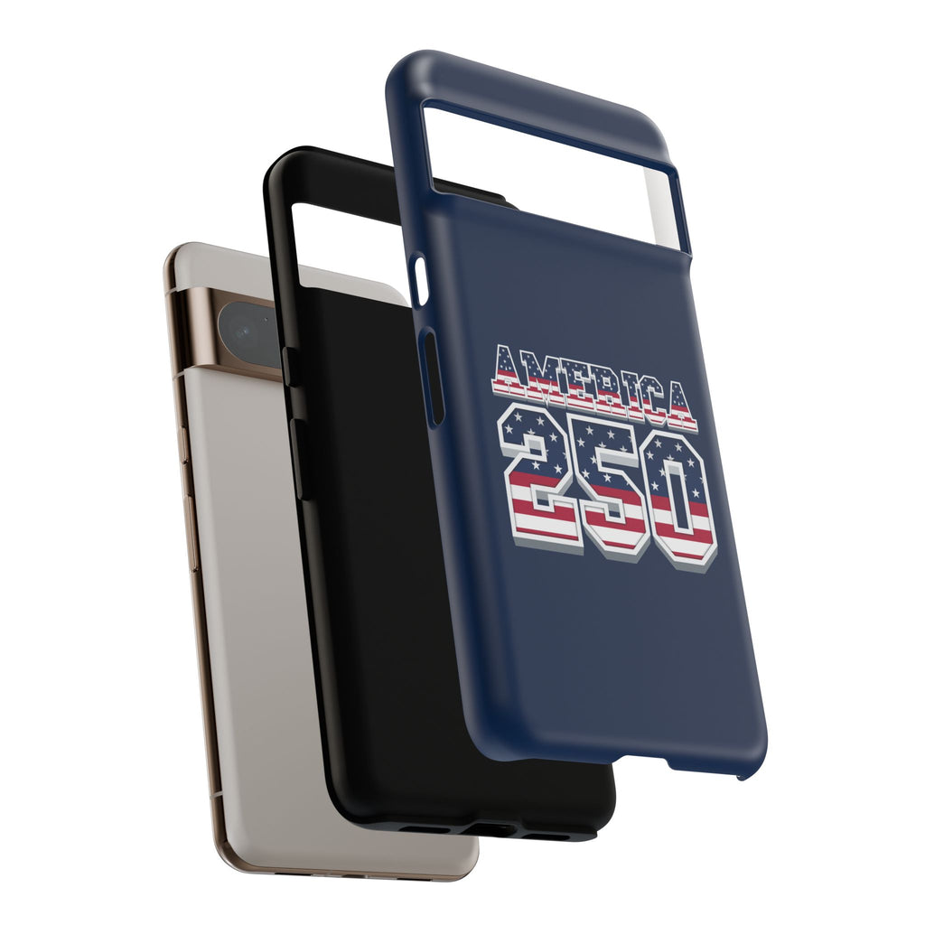 America 250 Phone Case — Patriotic USA Flag Design